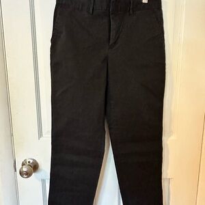 GAP Black Slim City Crop Pants